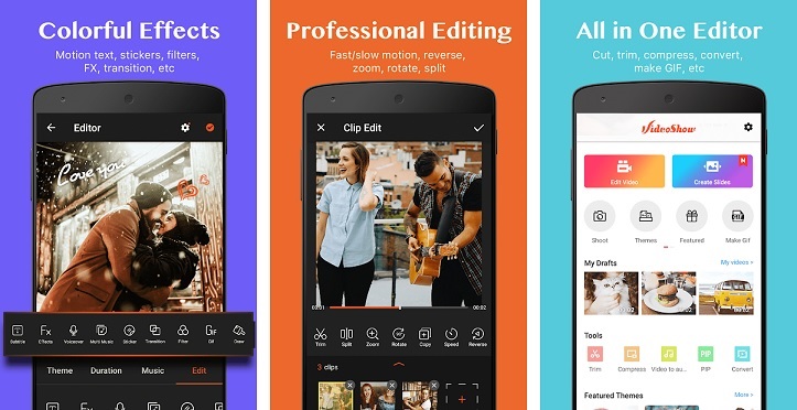 VideoShow Video Editor, Video Maker, Photo Editor App – Mobile and Tablet  Apps Online Directory – AppsDiary