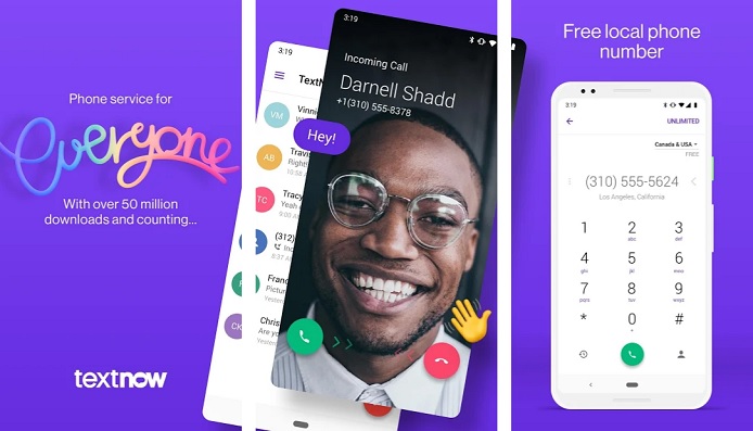 textnow free texting & calling app